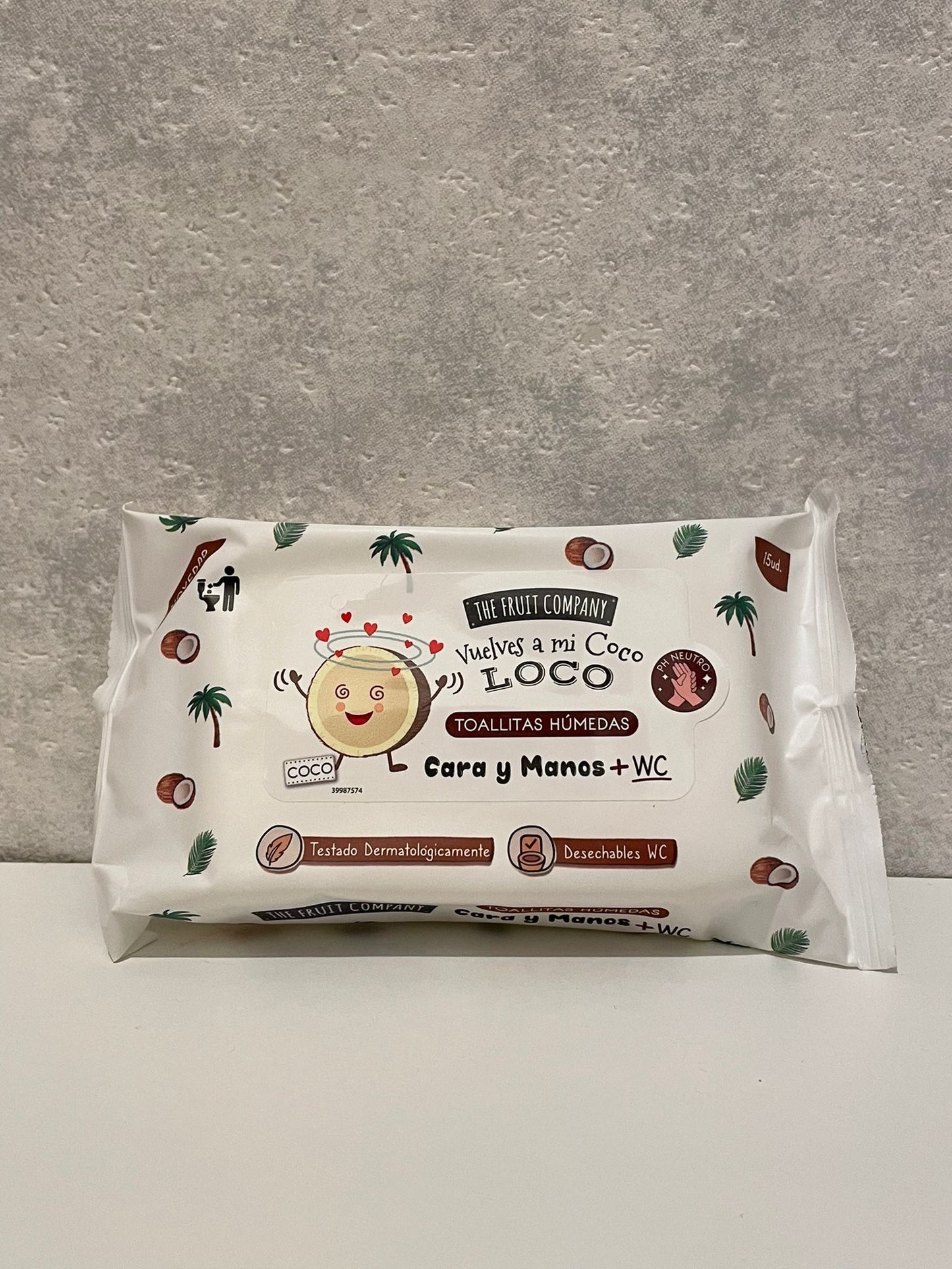 Lingettes Main - Noix de coco