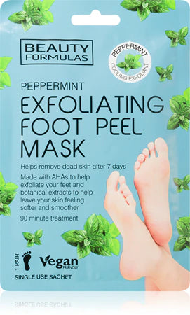 Masque Exfoliant pour les Pieds - Menthe