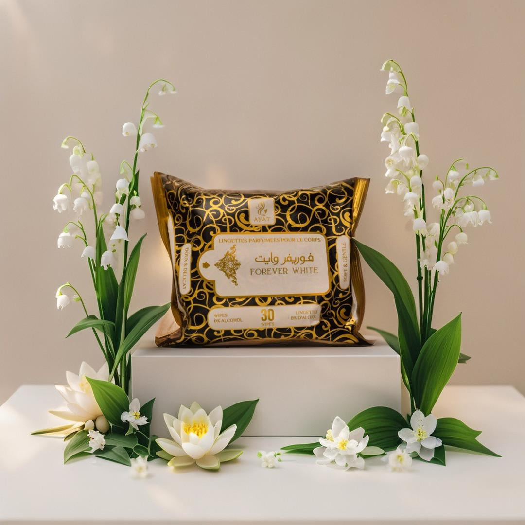 Lingettes parfumées - Forever White